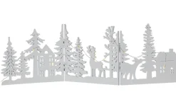 Fauna Bordsdekoration 40cm Vit