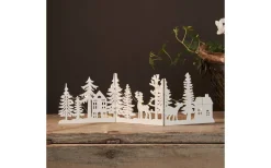 Fauna Bordsdekoration 40cm Vit