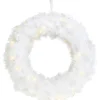 Kransar|Batteri Julpynt Inomhus<Markslojd Feather Batteridriven Krans 35cm LED Vit Inomhus