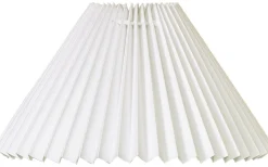 Aneta Felix Plisserad Lampskärm Ø22cm Vit* Plisserade Lampskärmar