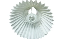 Aneta Felix Plisserad Lampskärm Ø22cm Vit* Plisserade Lampskärmar