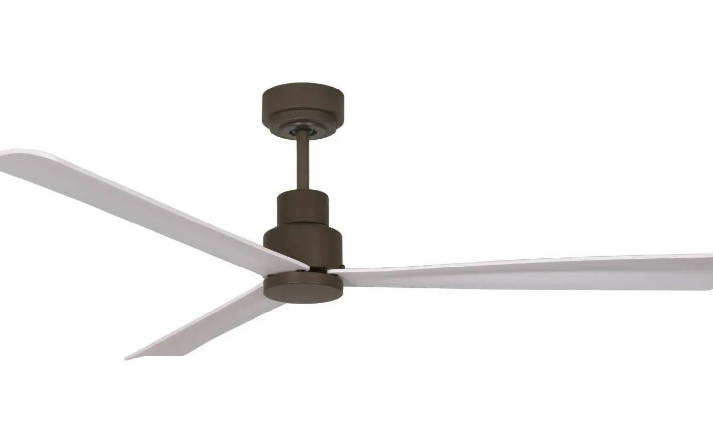 Texa Design Fenix 132cm Takfläkt Brun Motor, Vita Blad* Takfläktar|Sovrum