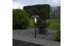 Solcellslampor Stig & Mark|Visa Alla Solcellslampor<Star Trading Fergus Solcellslampa 35cm Svart