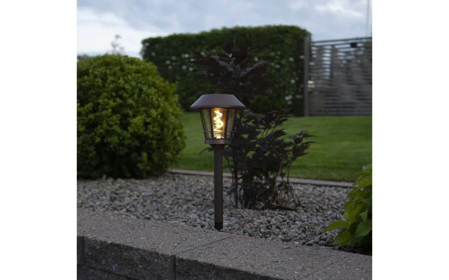 Solcellslampor Stig & Mark|Visa Alla Solcellslampor<Star Trading Fergus Solcellslampa 35cm Svart