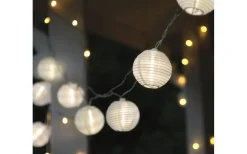 Partyslingor Utomhus 230V|Partyslingor Utomhus 230V<Star Trading Festival Ljusslinga Risbollar 4,5m 10L Vit IP44