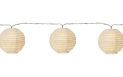 Star Trading Festival Ljusslinga Risbollar LED 1,35 m Vit* Partyslingor Inomhus 230V