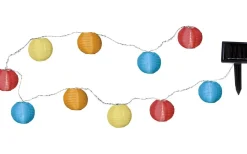 Solcellslampor Dekoration|Visa Alla Solcellslampor<Star Trading Festival Solcellsdriven Ljusslinga Risbollar Multi, 2,7m LED