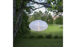 Solcellslampor Dekoration|Visa Alla Solcellslampor<Star Trading Festival Solcellslampa 35cm Vit