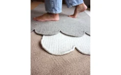 Ullmattor<Svanefors Fia Ullmatta Grå 60x90cm