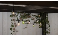Fiesta Multi Batteridriven Ljusslinga med Timer 3,6m IP44