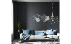 Vardagsrum|Stora Taklampor Ø50-69 Cm<Aneta Fiesta Taklampa 59cm Krom