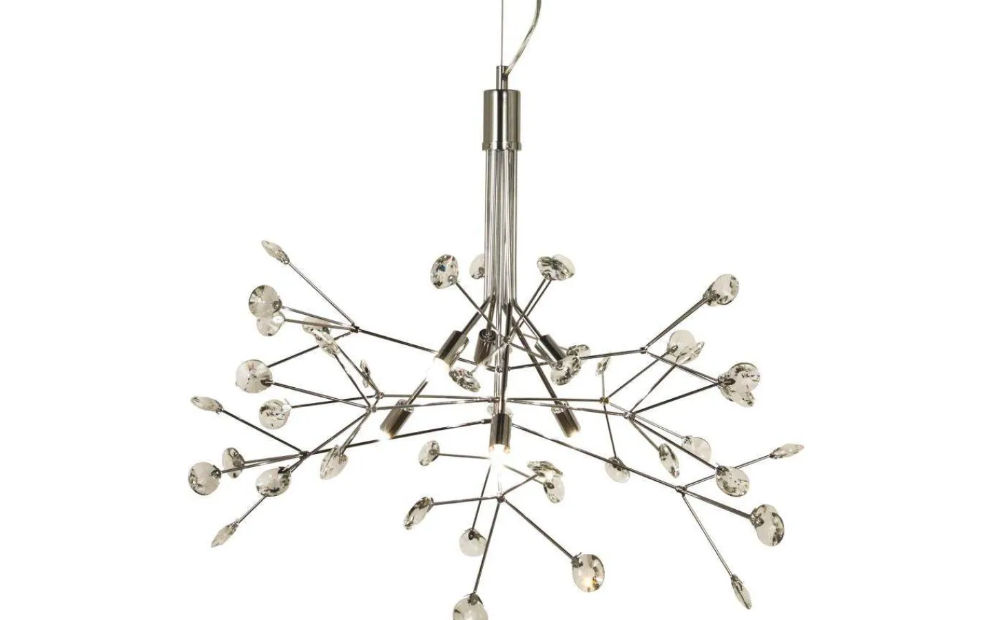 Vardagsrum|Stora Taklampor Ø50-69 Cm<Aneta Fiesta Taklampa 59cm Krom