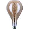 Ljuskällor<Malmbergs Filament LED-lampa, A160, Amber, 4W, E27, 230V, Dim, MB