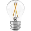 Malmbergs Filament LED-lampa, klot, klar, 2,5W, E27, 230V, MB* Ljuskällor