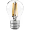 Malmbergs Filament LED-lampa, klot, klar, 4,5W, E27, 230V, dim, MB* Ljuskällor