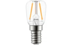 Malmbergs Filament LED-lampa, päron, klar, 1,3W, E14, 230V, MB* Ljuskällor