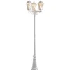 Konstsmide Firenze Stolplykta 2,2m 3xE27 Vit IP43* Kompletta Stolplyktor
