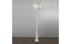 Konstsmide Firenze Stolplykta 2,2m 3xE27 Vit IP43* Kompletta Stolplyktor
