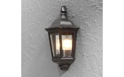 Vägglyktor<Konstsmide Firenze Väggplafond Svart IP43