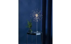 Julpynt Inomhus<Star Trading Firework Bordslampa 50cm Silver