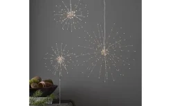 Julpynt Inomhus<Star Trading Firework Bordslampa 50cm Silver