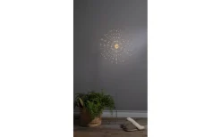 Star Trading Firework Golvlampa 130cm 3W Silver* Inomhusdekorationer 230V|Golvlampor