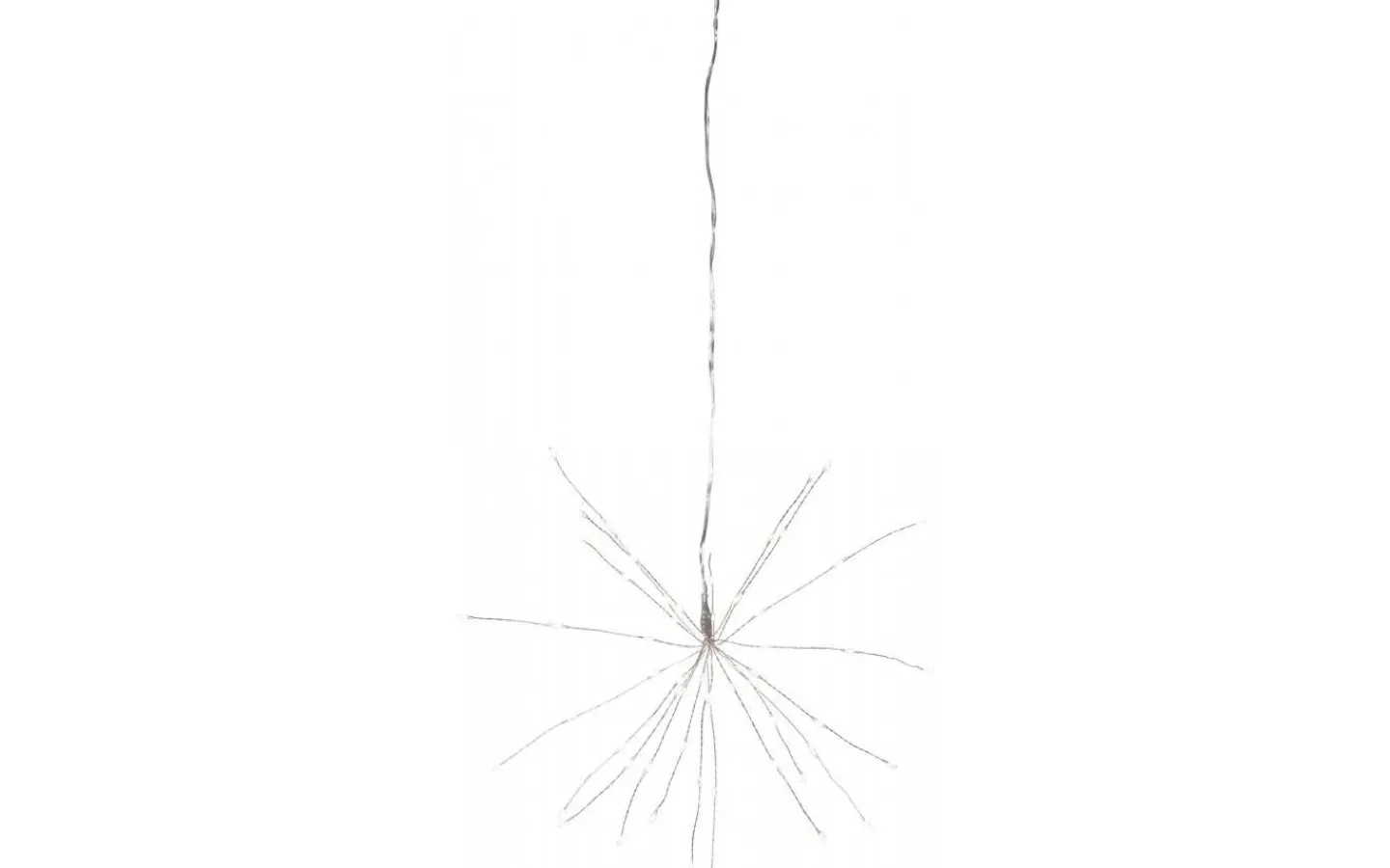 Inomhusdekorationer Batteri<Star Trading Firework Hängande dekoration, Batteridriven 26cm Silver