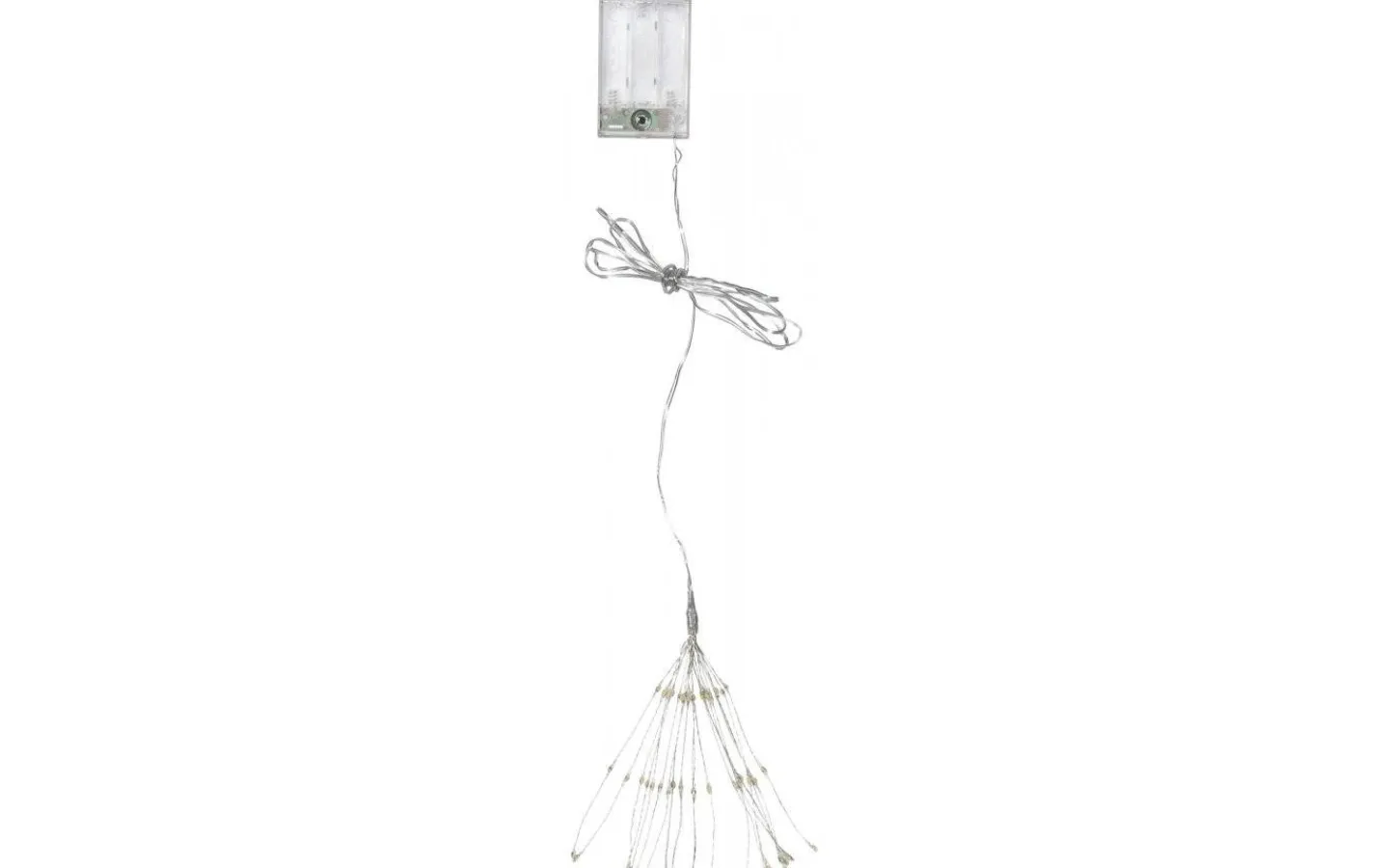 Inomhusdekorationer Batteri<Star Trading Firework Hängande dekoration, Batteridriven 26cm Silver