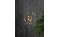 Firework Hängande Dekoration 16cm Svart