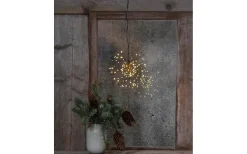 Firework Hängande Dekoration 16cm Svart