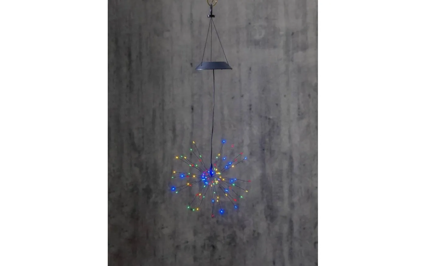 Firework Hängande Solcellslampa Multifärg