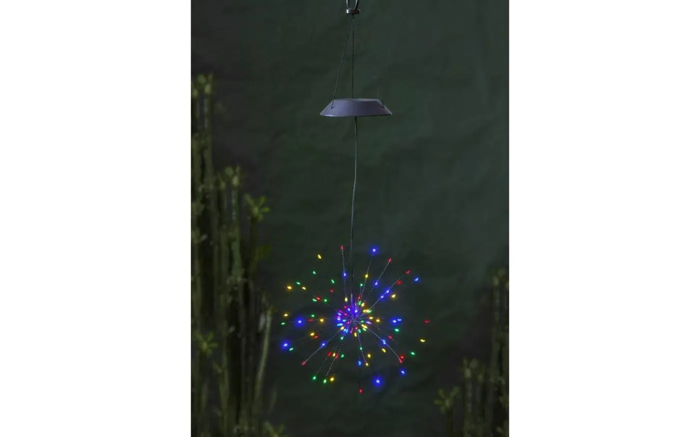 Firework Hängande Solcellslampa Multifärg