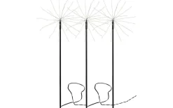 Firework på Pinne 65cm 3-pack Svart