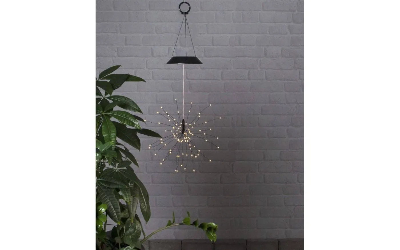 Firework Solcellslampa LED Hängande