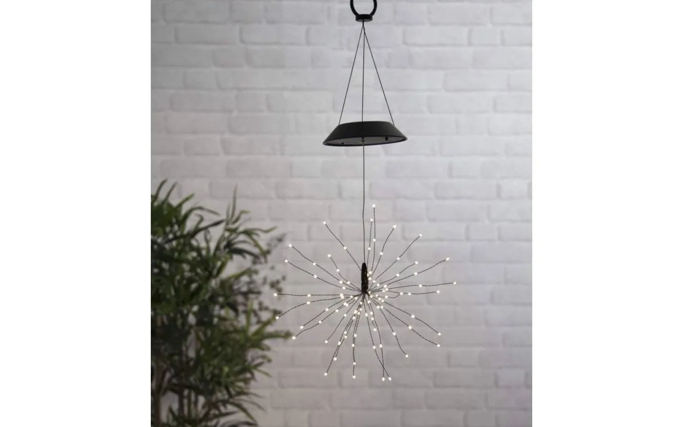 Firework Solcellslampa LED Hängande