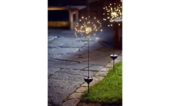 Solcellslampor Dekoration|Visa Alla Solcellslampor<Star Trading Firework Solcellslampa 1m Varmvit
