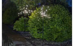 Solcellslampor Stig & Mark|Visa Alla Solcellslampor<Star Trading Firework Solcellslampa 2-Pack Svart