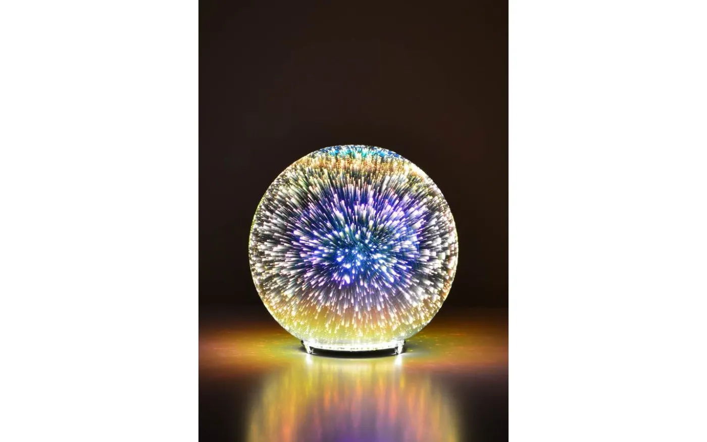 Fireworks Bordslampa 22cm E14 Krom