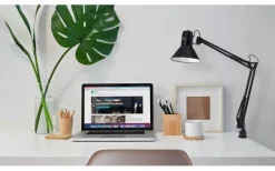 Klämlampor<Eglo Firmo Klämlampa 73cm Svart