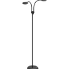 Golvläslampor<Halo Design Fix Golvlampa LED 2x5W 3000K 130cm Svart
