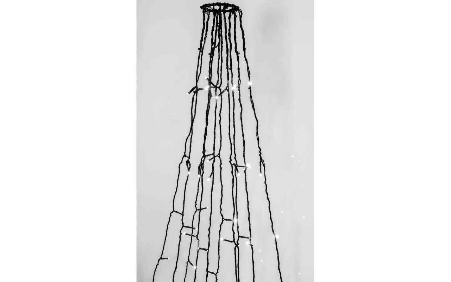 Star Trading Flaggstångsbelysning Crispy Ice White 7m 360LED IP44* Flaggstångsbelysning