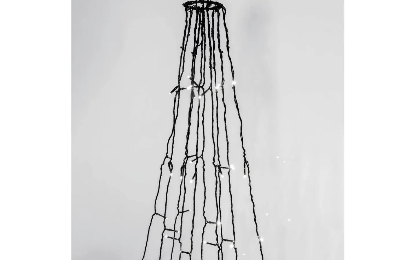 Star Trading Flaggstångsbelysning Crispy Ice White 7m 360LED IP44* Flaggstångsbelysning