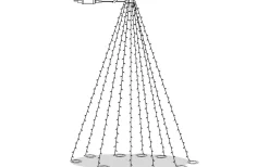 Star Trading Flaggstångsbelysning Crispy Ice White 7m 360LED IP44* Flaggstångsbelysning