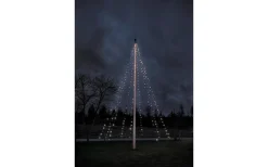 Flaggstångsbelysning<Star Trading Flaggstångsbelysning Crispy Ice White 7m 360LED IP44