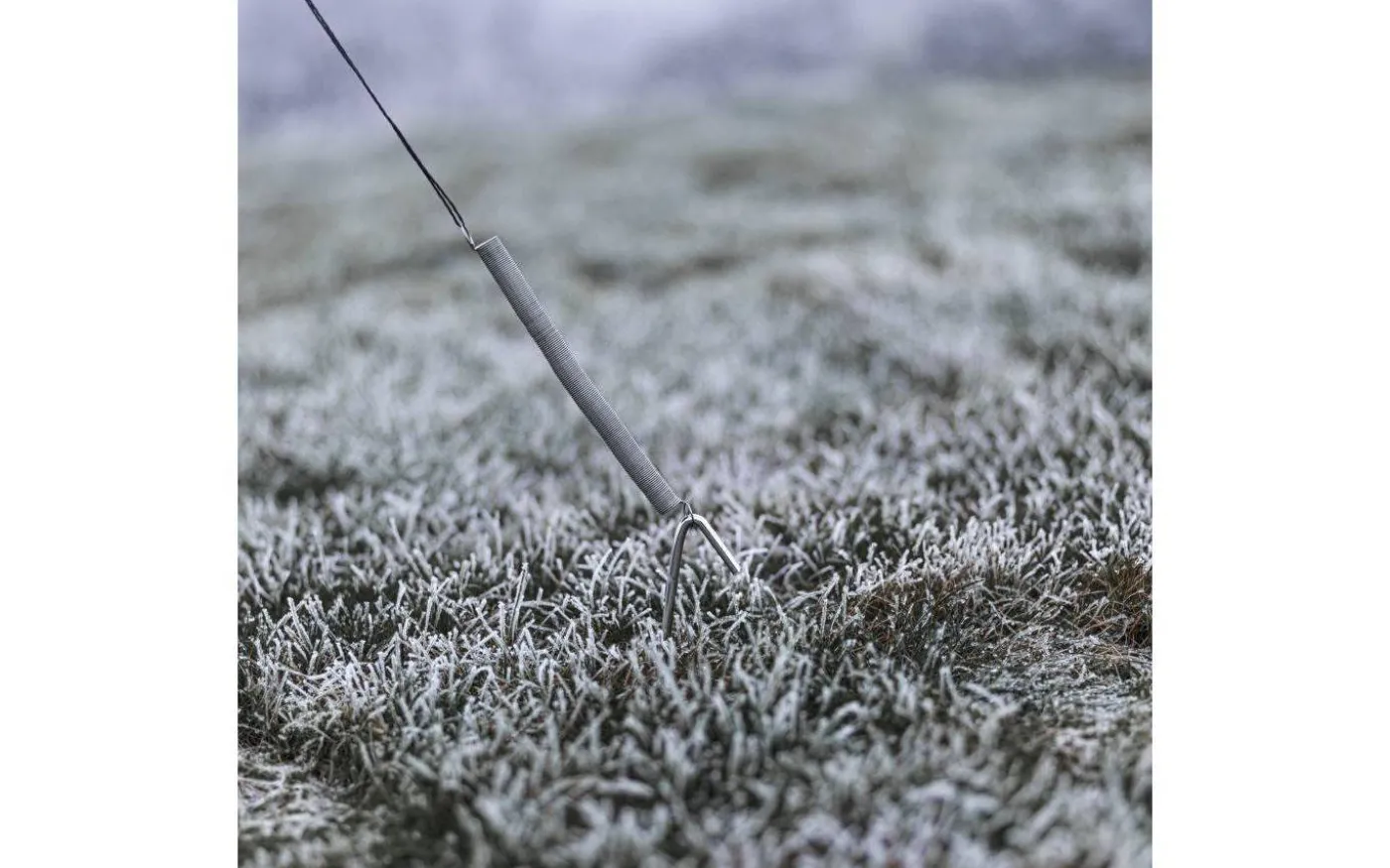 Flaggstångsbelysning 8m Frostad Amber IP44