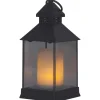 Star Trading Flame Batteridriven Ljuslykta 27cm Timer 120h Svart* Ljuslyktor|Gravljus