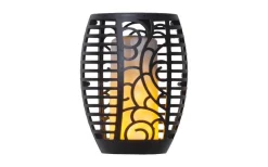 Solcellslampor Stig & Mark|Visa Alla Solcellslampor<Star Trading Flame Solcellsfackla 3-i-1 54cm Svart