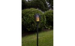 Solcellslampor Stig & Mark|Visa Alla Solcellslampor<Star Trading Flame Solcellsfackla 3-i-1 54cm Svart