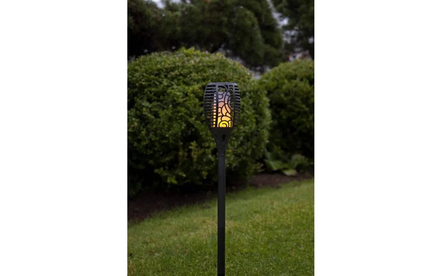 Solcellslampor Stig & Mark|Visa Alla Solcellslampor<Star Trading Flame Solcellsfackla 3-i-1 54cm Svart