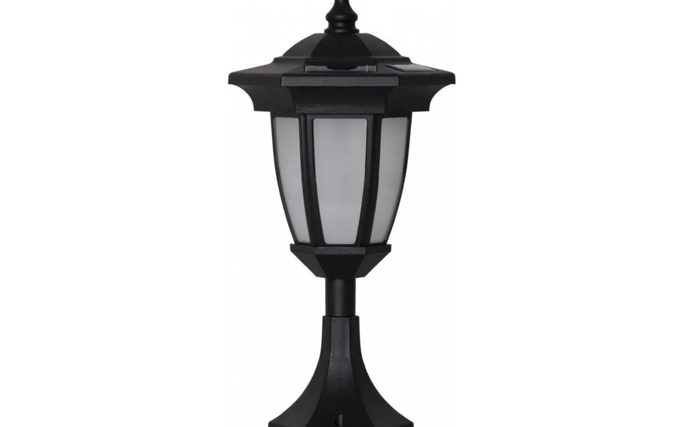 Flame Solcellslampa 3-i-1 Svart, 63 cm, 0,18W